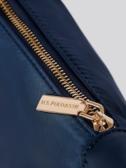 U.S. Polo Assn. Blue Womens Houston Round Crossbody Bag - Image 6 of 6