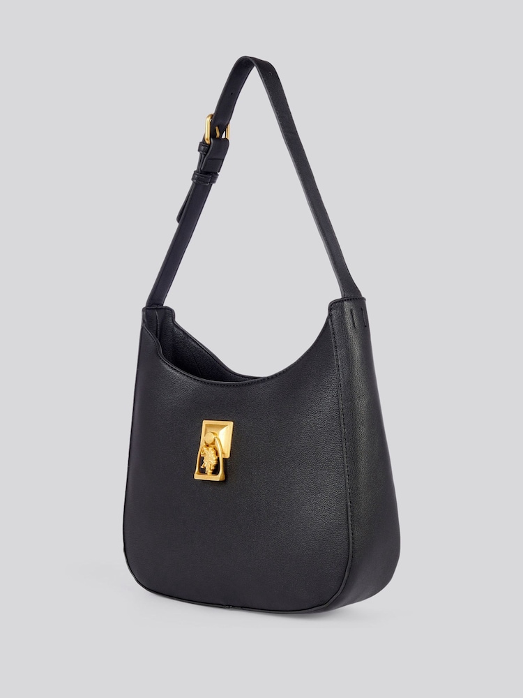 U.S. Polo Assn. Bolsa Hobo Earth Feminina - Imagem 2 de 6