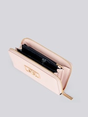U.S. Polo Assn. Pink Womens Jones Chic Zip Around Wallet - Image 4 of 6
