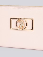 U.S. Polo Assn. Pink Womens Jones Chic Zip Around Wallet - Image 5 of 6