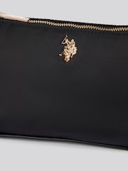 U.S. Polo Assn. Black Womens Houston Small Hobo Bag - Image 4 of 6