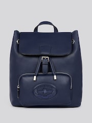 U.S. Polo Assn. Blue Womens Retro Backpack - Image 1 of 6
