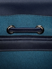 U.S. Polo Assn. Blue Womens Retro Backpack - Image 6 of 6