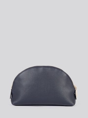 U.S. Polo Assn. Blue Womens Stanford Round Beauty Bag - Image 3 of 6