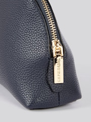 U.S. Polo Assn. Blue Womens Stanford Round Beauty Bag - Image 5 of 6