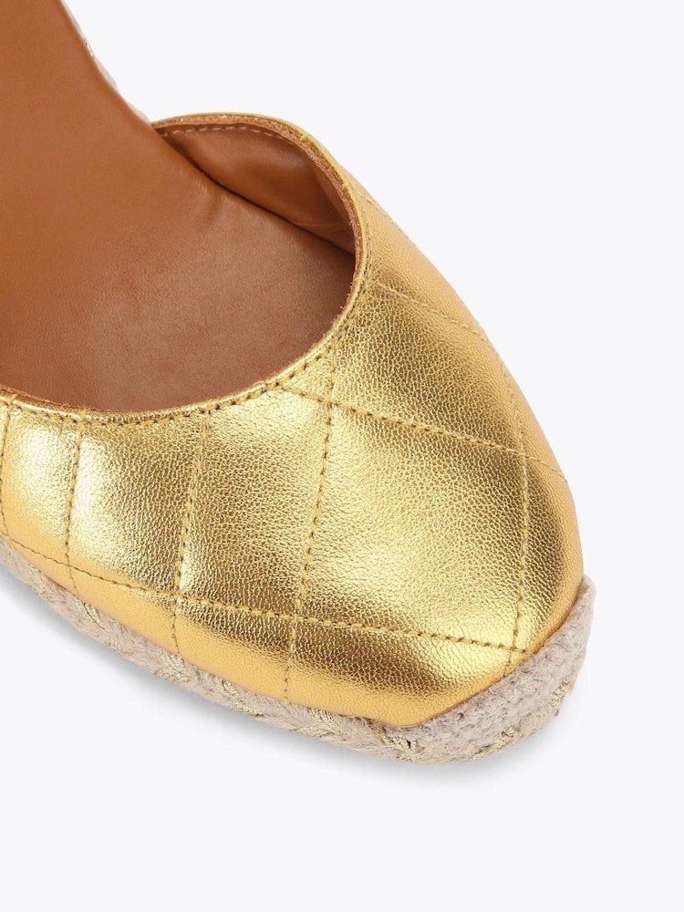 Kurt Geiger London Brixton Black Espadrille Sandals - Image 3 of 4