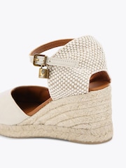 Kurt Geiger London Brixton Black Espadrille Sandals - Image 4 of 4