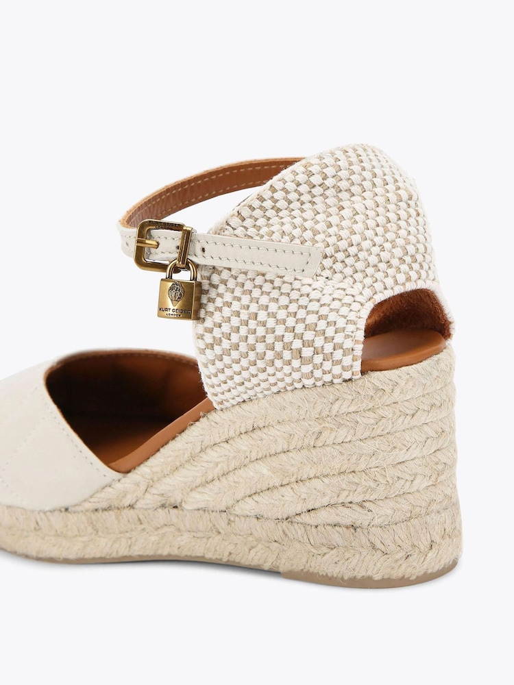 Kurt Geiger London Brixton Black Espadrille Sandals - Image 4 of 4