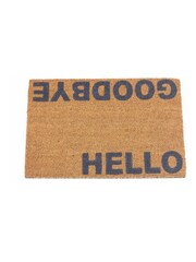 Esselle Neutral Astley Hello Goodbye Printed Doormat - Image 4 of 4