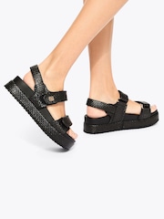 KG Kurt Geiger Raymond2 Black Sandals - Image 1 of 2