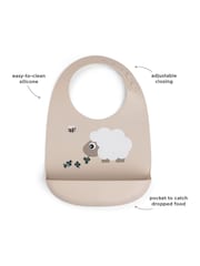 Done by Deer Natural Silicone Bib Sheepy - Image 3 of 4