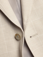 Charles Tyrwhitt Natural Slim Fit Slim Fit Jacket - Image 4 of 4