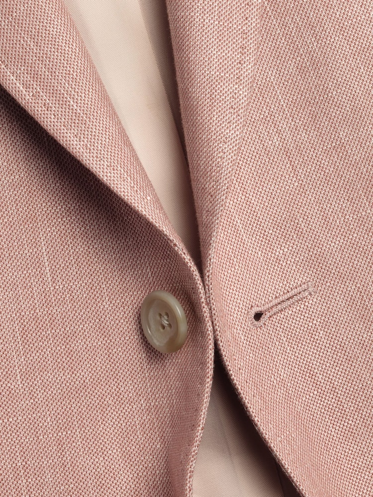 Charles Tyrwhitt Pink Slim Fit Jacket - Image 5 of 5