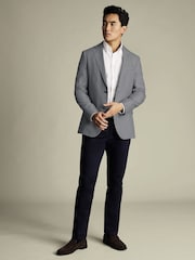 Charles Tyrwhitt Grey Slim Fit Jacket - Image 4 of 5