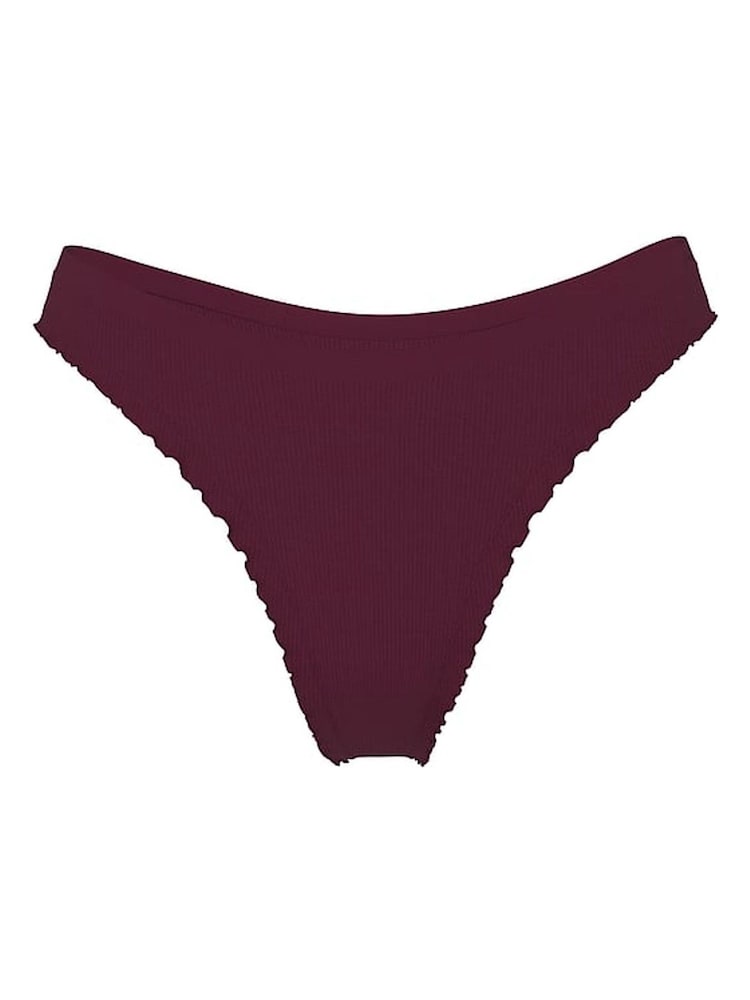 Victoria's Secret PINK Purple Rose Thong Seamless Scoop Thong Knickers - Image 3 of 3