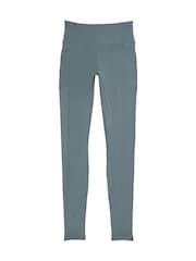 Victoria's Secret Dark Steel Grey 7/8 Length Essential Pocket Leggings - Image 3 of 4