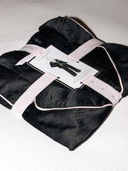 Victoria's Secret Black Satin Long Pyjamas Set - Image 4 of 4