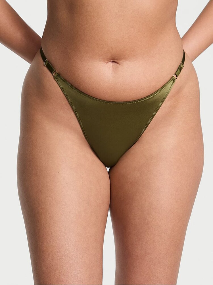 Victoria's Secret Green Chameleon Brazilian Knickers - Image 1 of 3