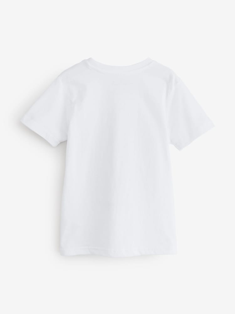 Angel & Rocket White Hartley Minecraft Film 100% Cotton T-Shirt - Image 2 of 4
