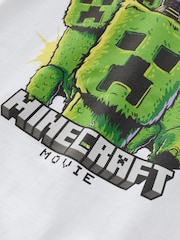 Angel & Rocket White Hartley Minecraft Film 100% Cotton T-Shirt - Image 4 of 4