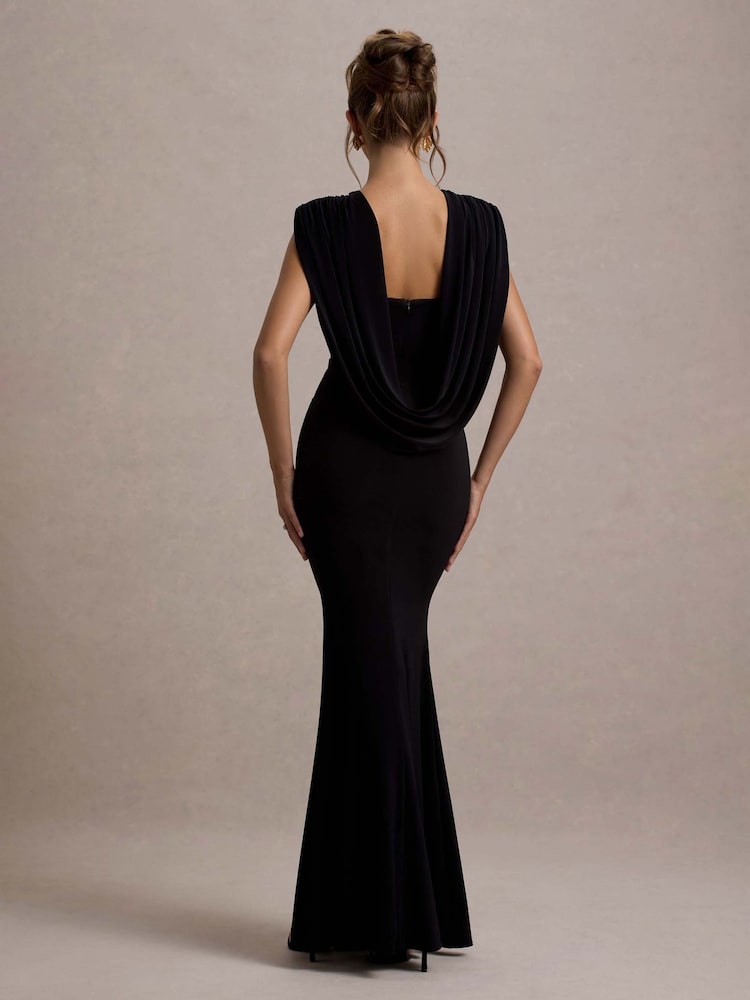 Club L London To The Moon Cowl-Back Maxi Dress - Imagen 2 de 6 Club L London To The Moon Cowl-Back Maxi Dress - Imagen 2 de 6