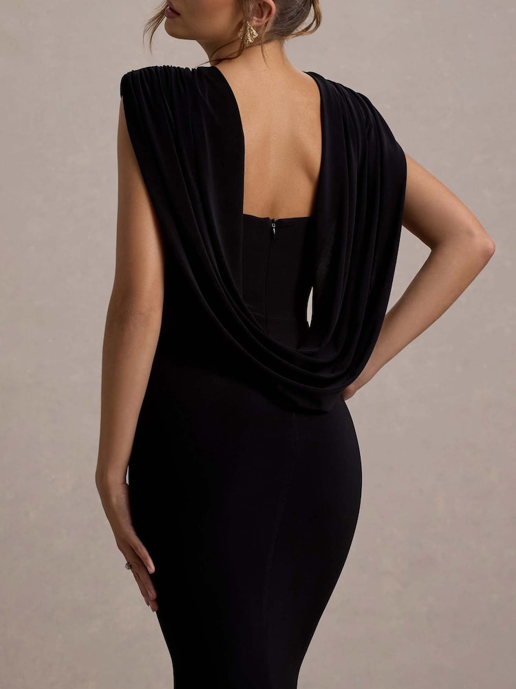 Club L London To The Moon Cowl-Back Maxi Dress - Imagen 6 de 6 Club L London To The Moon Cowl-Back Maxi Dress - Imagen 6 de 6