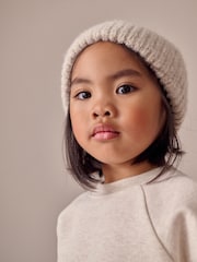 Neutral Sweatshirt Skirt and Leggings 2 Piece Set (3mths-7yrs) - Image 3 of 4