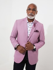 Joe Browns Purple Single Breasted Summer Blazer - Image 1 of 6