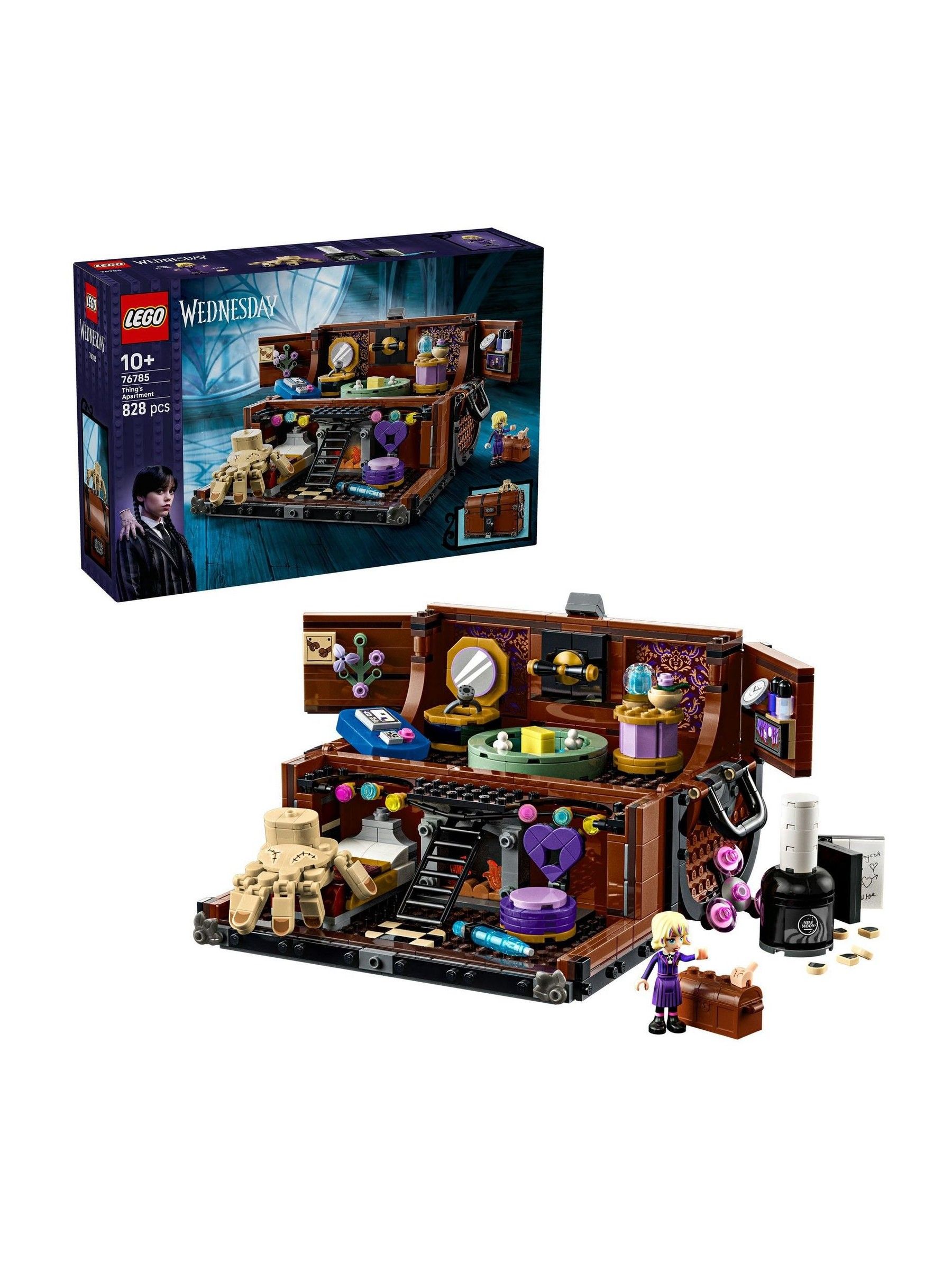 LEGO Wednesday Thing’s Apartment Construction Set 76785 - Image 10