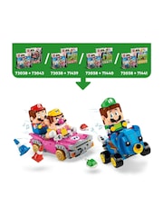 LEGO Super Wario & King Boo Figures and 2 Kart 72038 - Image 4 of 7