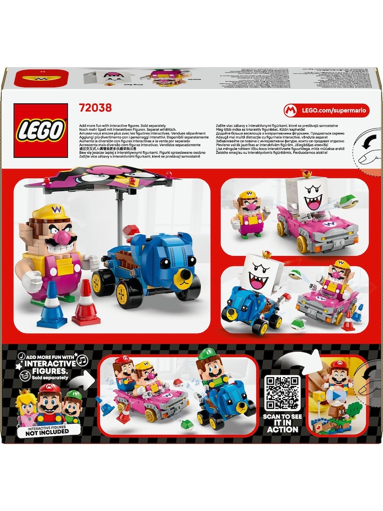 LEGO Super Wario & King Boo Figures and 2 Kart 72038 - Image 7 of 7