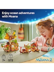 LEGO Disney Moana 2 Kakamora Barge Toy Building Set 43258 - Image 3 of 8