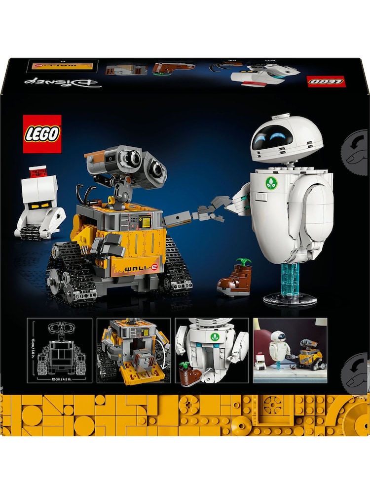 LEGO Disney and Pixar WALL-E and EVE Set for Adults 43279 - Image 9 of 9