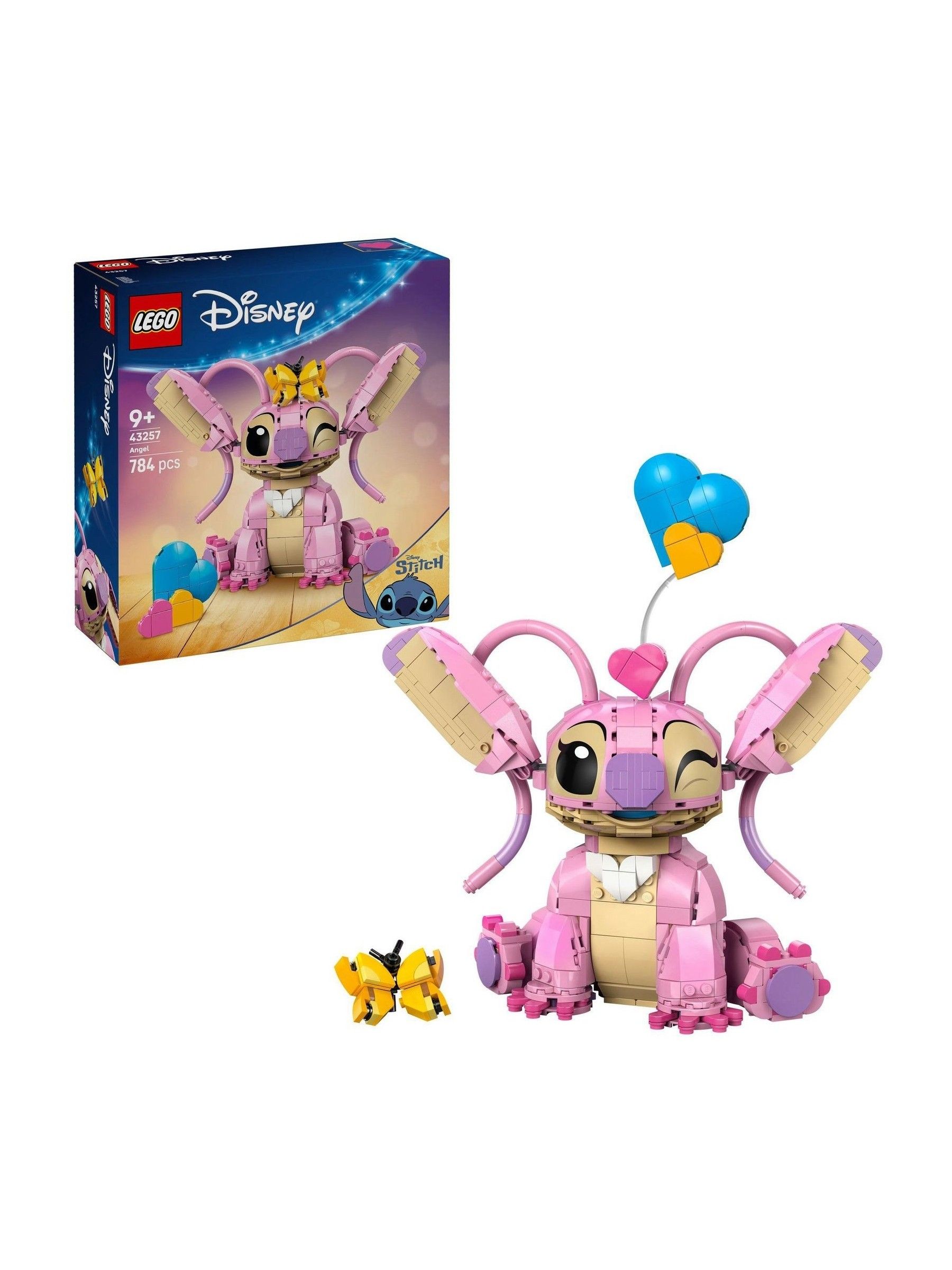 LEGO Disney Angel Buildable Figure Lilo & Stitch Set 43257 Hearts Butterfly - Image 15