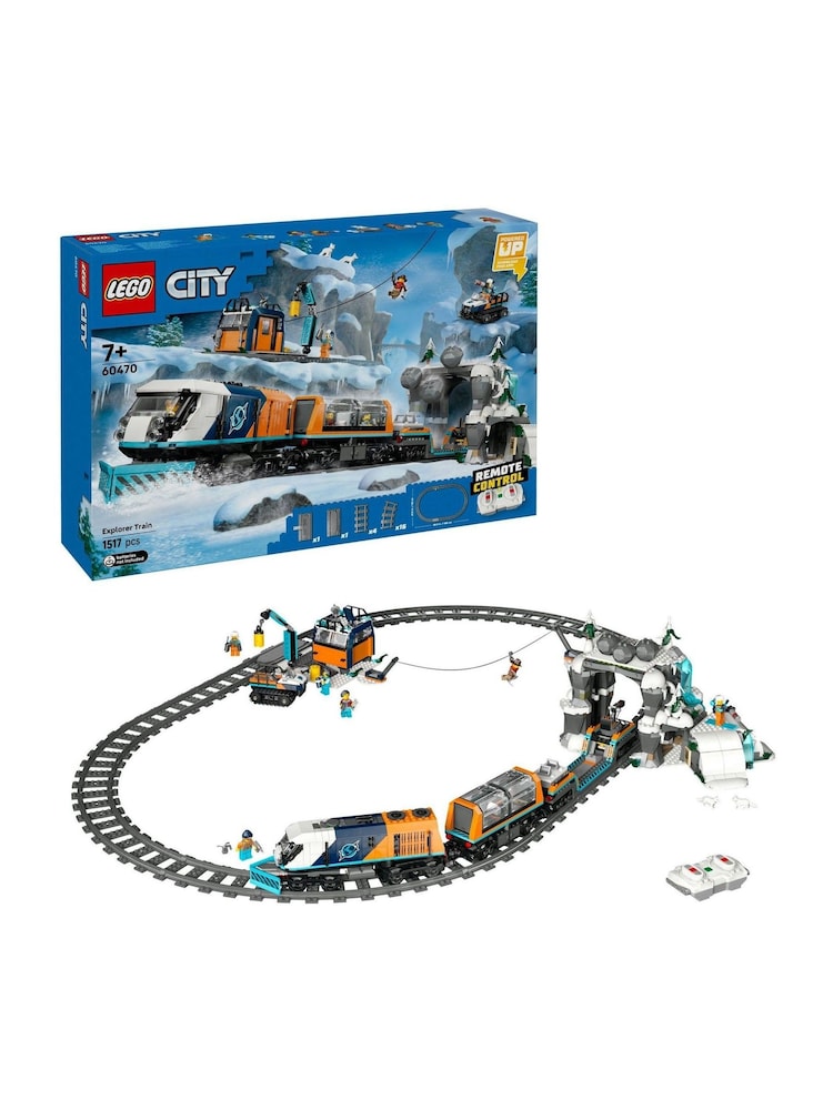 LEGO City Explorers Arctic Polar Express Train Set 60470 - Image 1 of 8