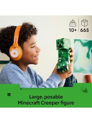LEGO Minecraft The Creeper Figure Building Toy Set 21276 - Image 3 of 8