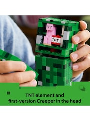 LEGO Minecraft The Creeper Figure Building Toy Set 21276 - Image 5 of 8