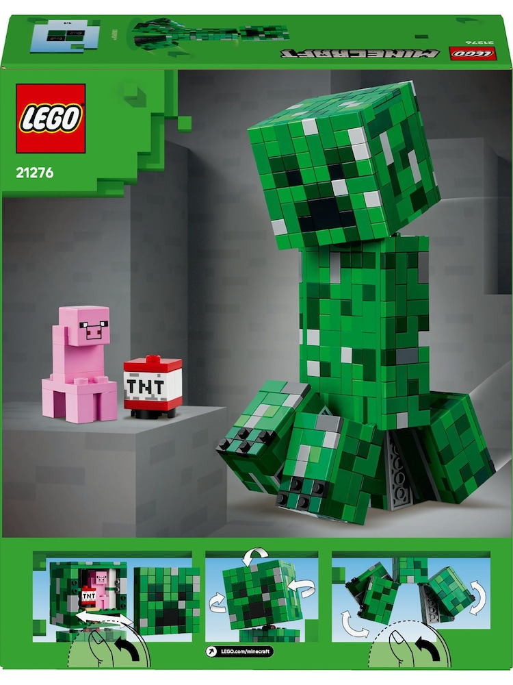 LEGO Minecraft The Creeper Figure Building Toy Set 21276 - Image 8 of 8