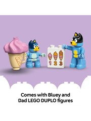 LEGO DUPLO Bluey Ice Cream Trip with Bluey Toddler Toy 10458 - Image 7 of 8