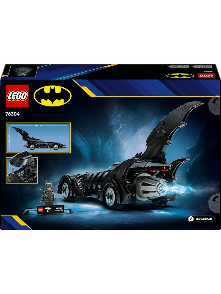 LEGO DC Batman Forever Batmobile Toy Car for Kids 76304 - Image 9 of 9