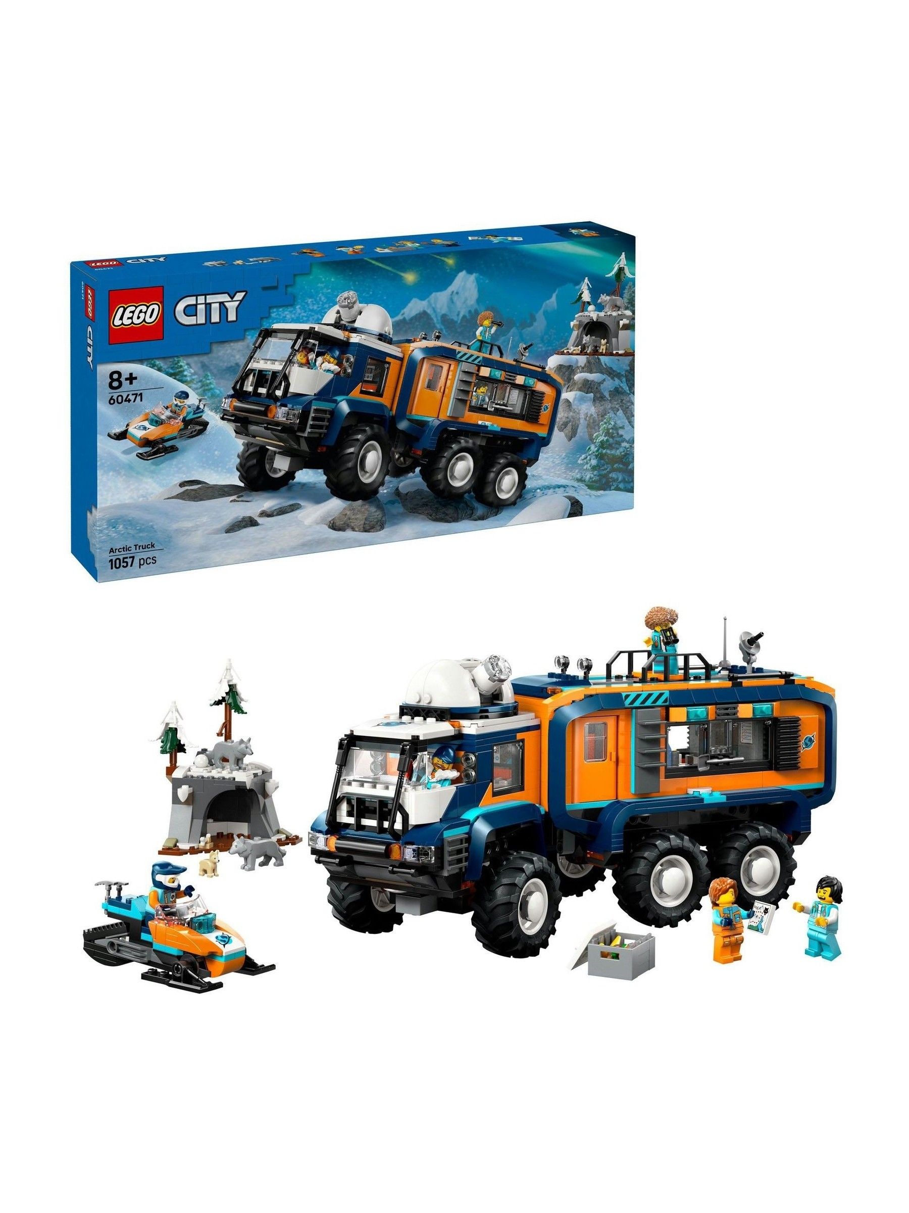 Buy LEGO City Arctic Explorer Science Lab Truck Toy Building Set