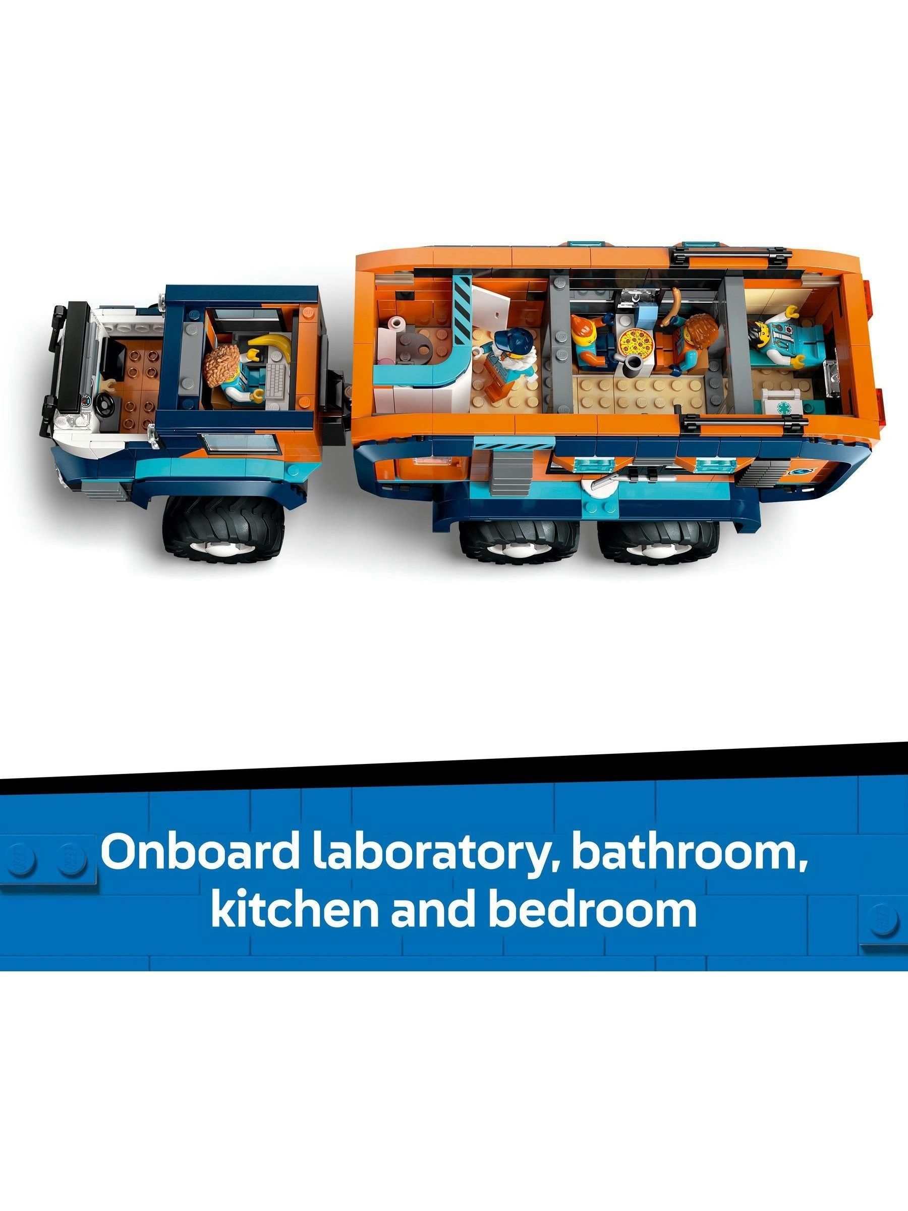 置物 More and More Buy LEGO City Arctic Explorer Science Lab Truck Toy Building Set