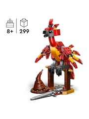 LEGO Harry Potter Fawkes Dumbledores Phoenix Toy Set 76448 - Image 3 of 7