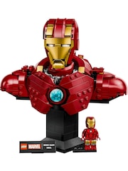 LEGO Marvel Iron Man MK4 Bust Buildable Model for Adult with Minifigure 76327 - Bild 2 von 9