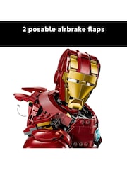 LEGO Marvel Iron Man MK4 Bust Buildable Model for Adult with Minifigure 76327 - Bild 8 von 9
