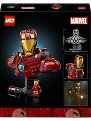 LEGO Marvel Iron Man MK4 Bust Buildable Model for Adult with Minifigure 76327 - Bild 9 von 9