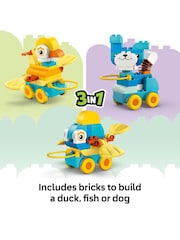 LEGO DUPLO 3-in-1 Animals on Wheels Building Toy Playset 10448 - Bild 6 von 8