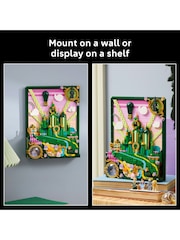 LEGO Wicked Emerald City Wall Art DIY Set for Adults 75685 - Image 4 of 9