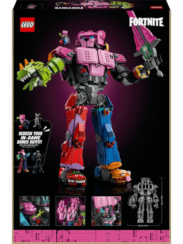 LEGO Fortnite Mecha Team Leader Model Kit for Adults 77078 - Image 7 of 7