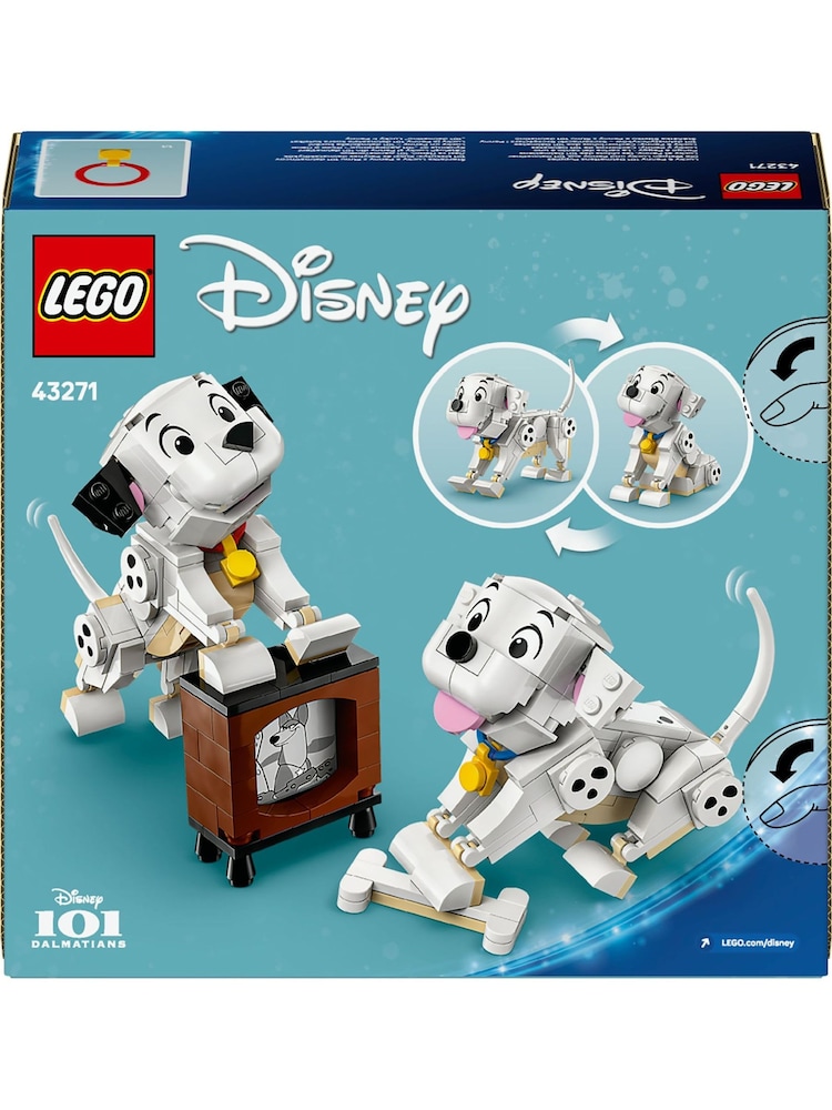 LEGO Disney Lucky And Penny 101 Dalmatians Puppies Building Toy 43271 - Image 8 of 8